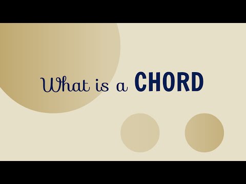 Video: What Are Chords