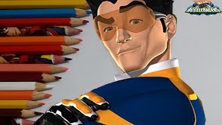 Speed Drawing Kurt Wylde - Hot Wheels Acceleracers