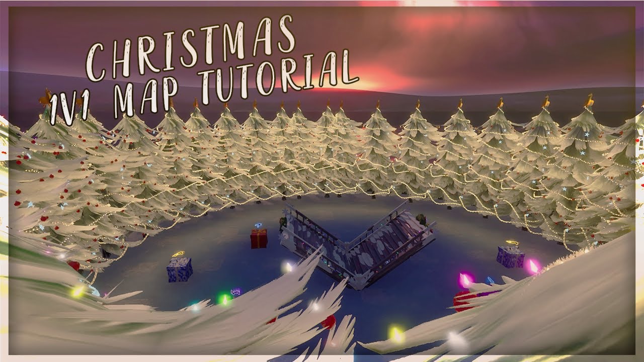 *NEW* Floating Christmas 1V1 Fortnite Creative Map Tutorial (Fast
