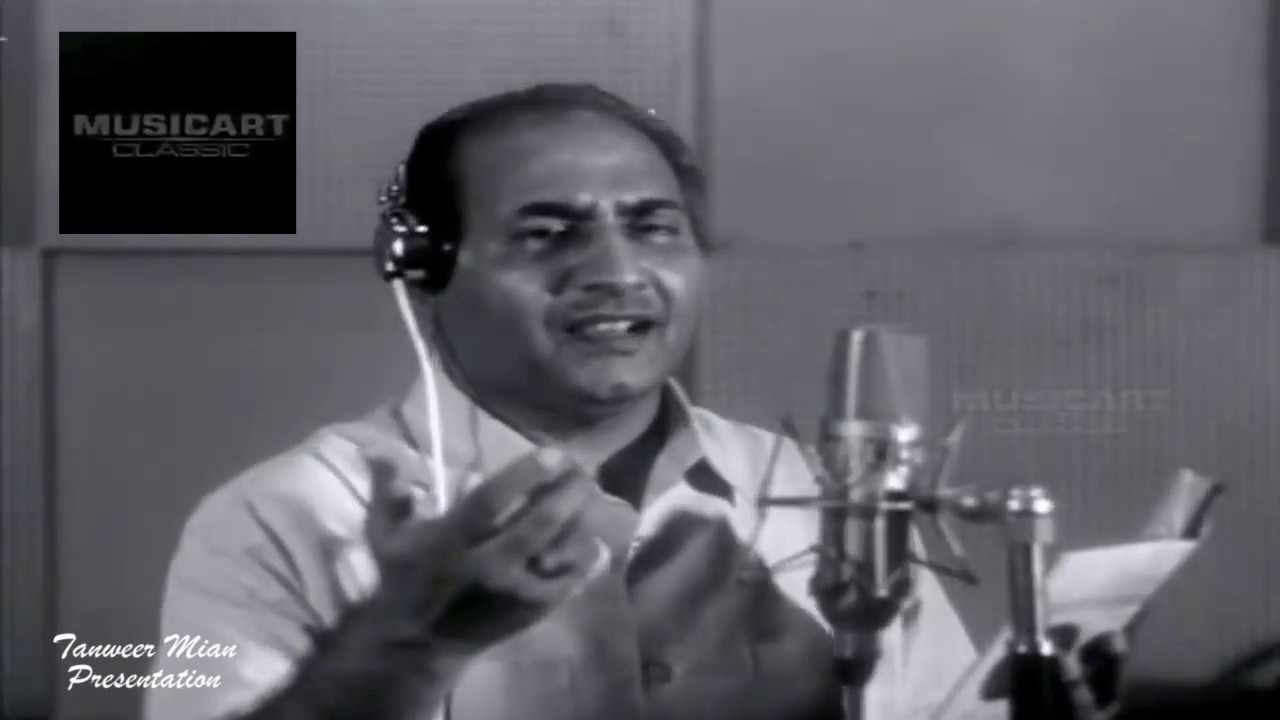 Mohammed Rafi Live Recording   Din Dhal Jaaye