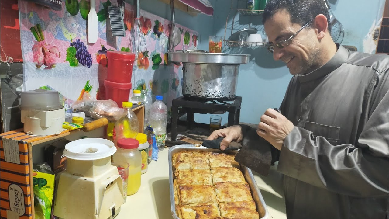 صنية رقاق باللحمة المفرومة😍تستاهل لايك😍