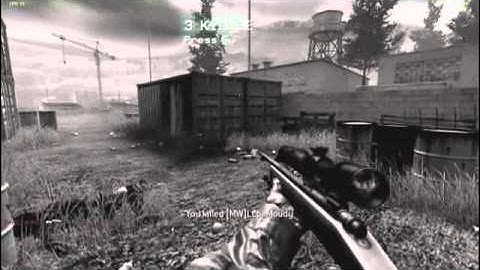 Call of Duty 4 -1 vs 1 Sniper on Shipment