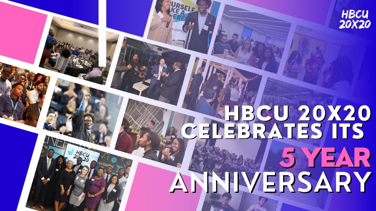 HBCU 20x20 Celebrates Its 5 Year Anniversary - YouTube