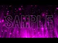 【sample】Glitter Particle Effect Background 【1920×1080】