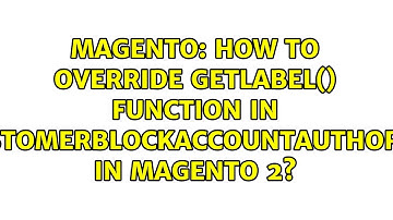 How to override getlabel() function in MagentoCustomerBlockAccountAuthorizationLink in magento 2?