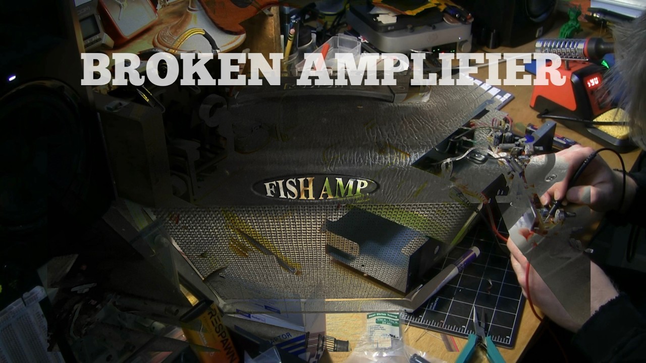Guarda FISH AMP - --- - Fixing up an old broken guitar amplifier su YouTube Guarda FISH AMP - --- - Fixing up an old broken guitar amplifier su YouTube