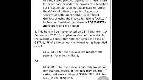 Filing of GSTR 1 ONLY after Filing GSTR 3B of Previous Tax Periods