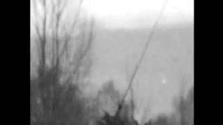 UFO sighting or just a starplanet recorded with nightvision 20121130 over Delsjön in Sweden