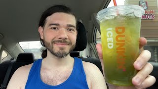 Dunkin NEW Kiwi  Watermelon  Refresher Review!