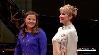 Joyce DiDonato Master Class January 2016: Mozart’s “Voi che sapete” from Le nozze di Figaro