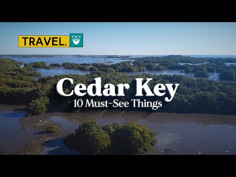 Video: Dining at Shopping sa Cedar Key, Florida