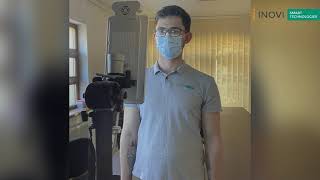 Prevenirea transmiterii COVID 19 - Sistem interactiv pentru detectarea temperaturii corporale disponibil la Sibiu 2 video