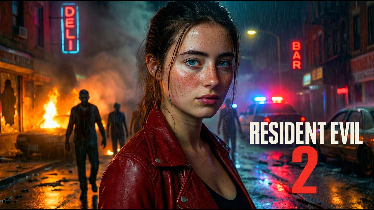 Resident Evil 2 – Live Action Movie Trailer - AI Concept