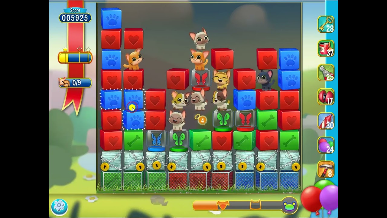 Pet Rescue Saga level 5155 no boosters | PuzzledCubes.site