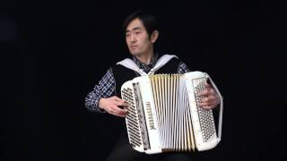 amazing grace on accordion by Kai Zhong