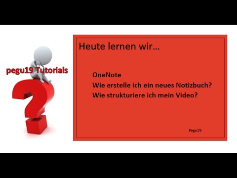 Onenote 16 Notizbuch Erstellen Und Perfekte Strukturierung Deutsch German Youtube