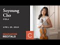 Graduation recital soyoung cho viola