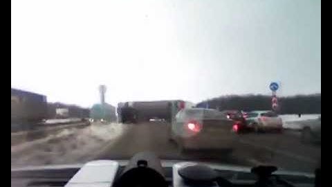 Погоня за угнанным Хендай Солярисом