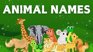 Animals Name for kids | Learn Animals Name | Animal Vocabulary #animals #learnanimalsnames