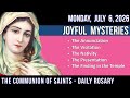 LISTEN - FAST PACE ROSARY - Joyful Mysteries for MONDAY, July 6, 2026 - THEME: EASY YOKE