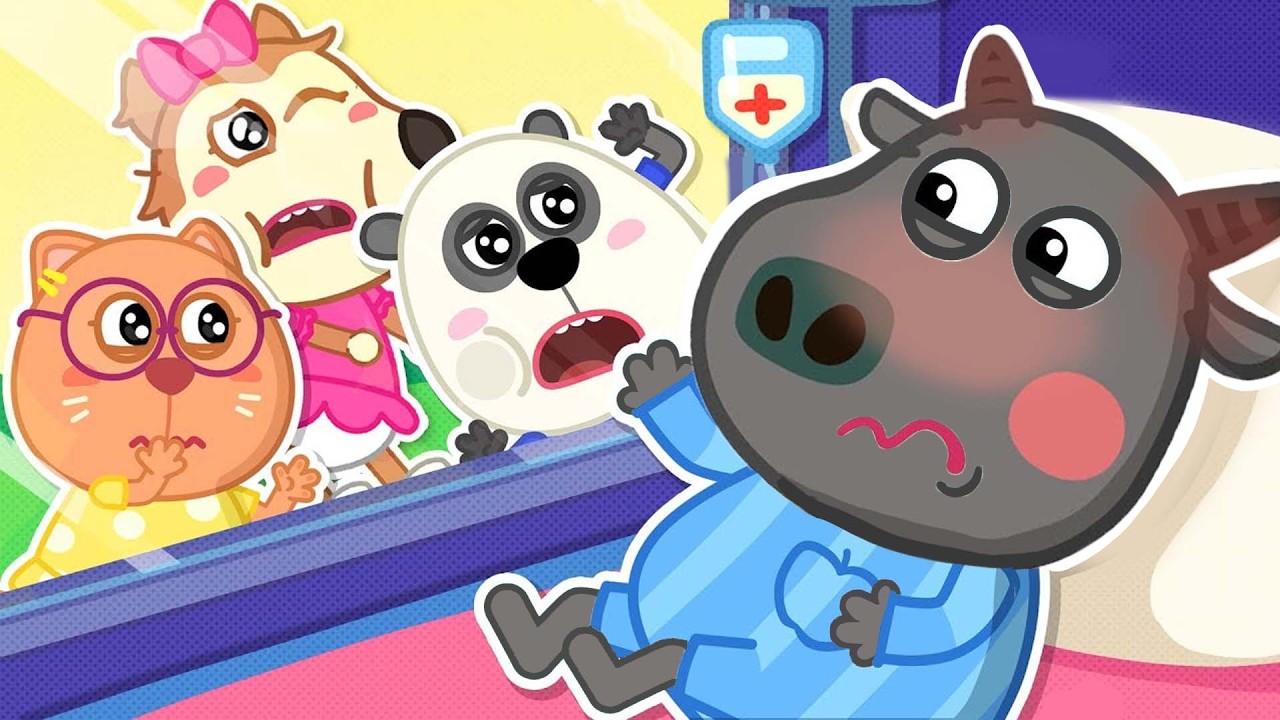 Oh no, ¿qué le pasó a Bufo?🥲Bufo necesita tratamiento hospitalario | Wolfoo en Español