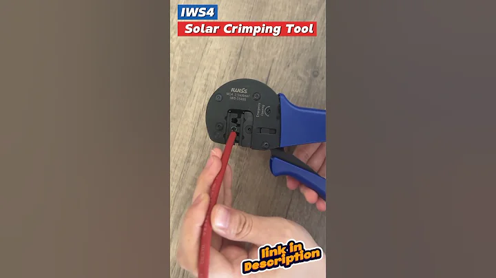 "Mastering the IWS4 Solar Crimping Tool: Revolutionize Your Panel Installations!" #electricaltools