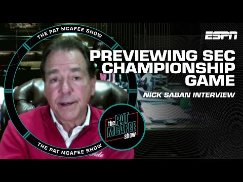 Nick Saban previews SEC Championship game & talks relationship with Kirby Smart | Pat McAfee Show
