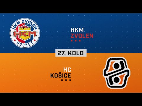 27.kolo HKM Zvolen - HC Košice HIGHLIGHTS