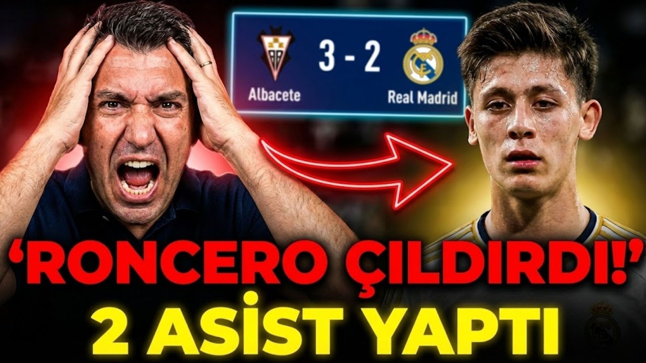 TOMÁS RONCERO ÇILGINA DÖNDÜ ARDA GÜLERİN 2 ASİSTİ BİLE BU RUHSUZ TAKIMI KURTARMAYA YETMEDİ RESMEN