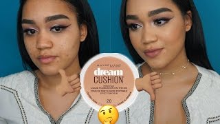 MAYBELLINE DREAM CUSHION FOUNDATION REVIEW+FIRST IMPRESSION