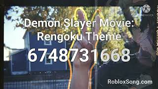 Demon Slayer Id (ROBLOX) 4 codes