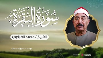 آيات تنساب كالضياء في قلبك وتطرد ظلمة الحزن.. سورة البقرة بصوت الشيخ محمد الطبلاوي 🎧😢