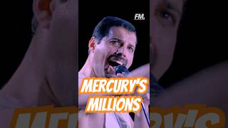 Freddie Mercury's Net Worth 2025: Inside the Queen Icon’s Massive Fortune #shorts