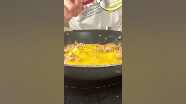 HOW TO COOK EASY TUNA EGG SIMPLE RECIPE #Short