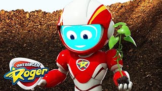 Space Ranger Roger | Mission Make The Plant Grow | Videos For Kids