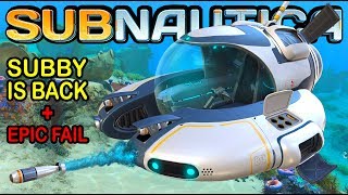 TIME TO GET A SEAMOTH + EPIC FAIL!!️ Subnautica Full Release Ep2