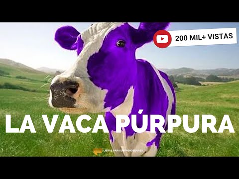 QUIERO SER UNA VACA PURPURA