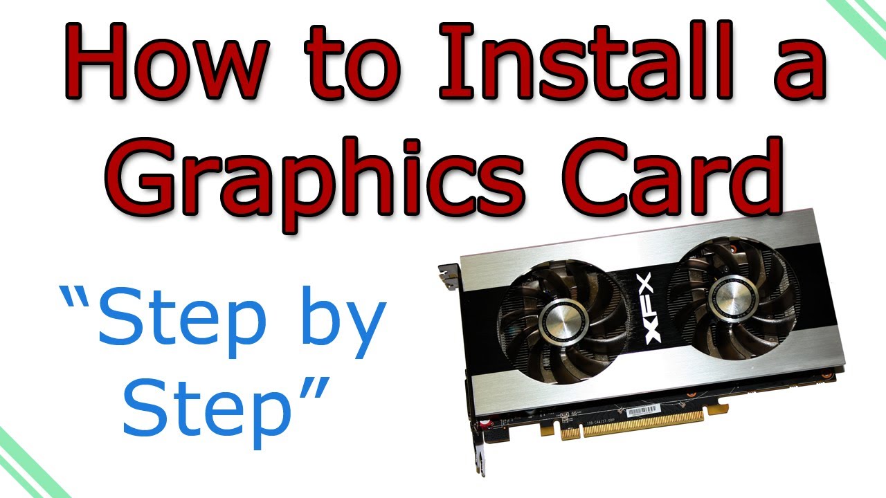 How to install GPU. Graphics Card in Computer. Video Card what is it. Without a Graphics Card.