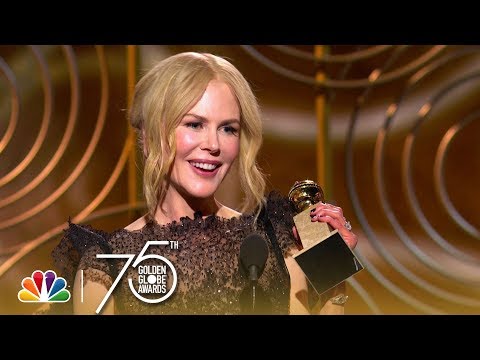 Nicole Kidman Wins Best Actress in a Limited Series at the 2018 Golden Globes