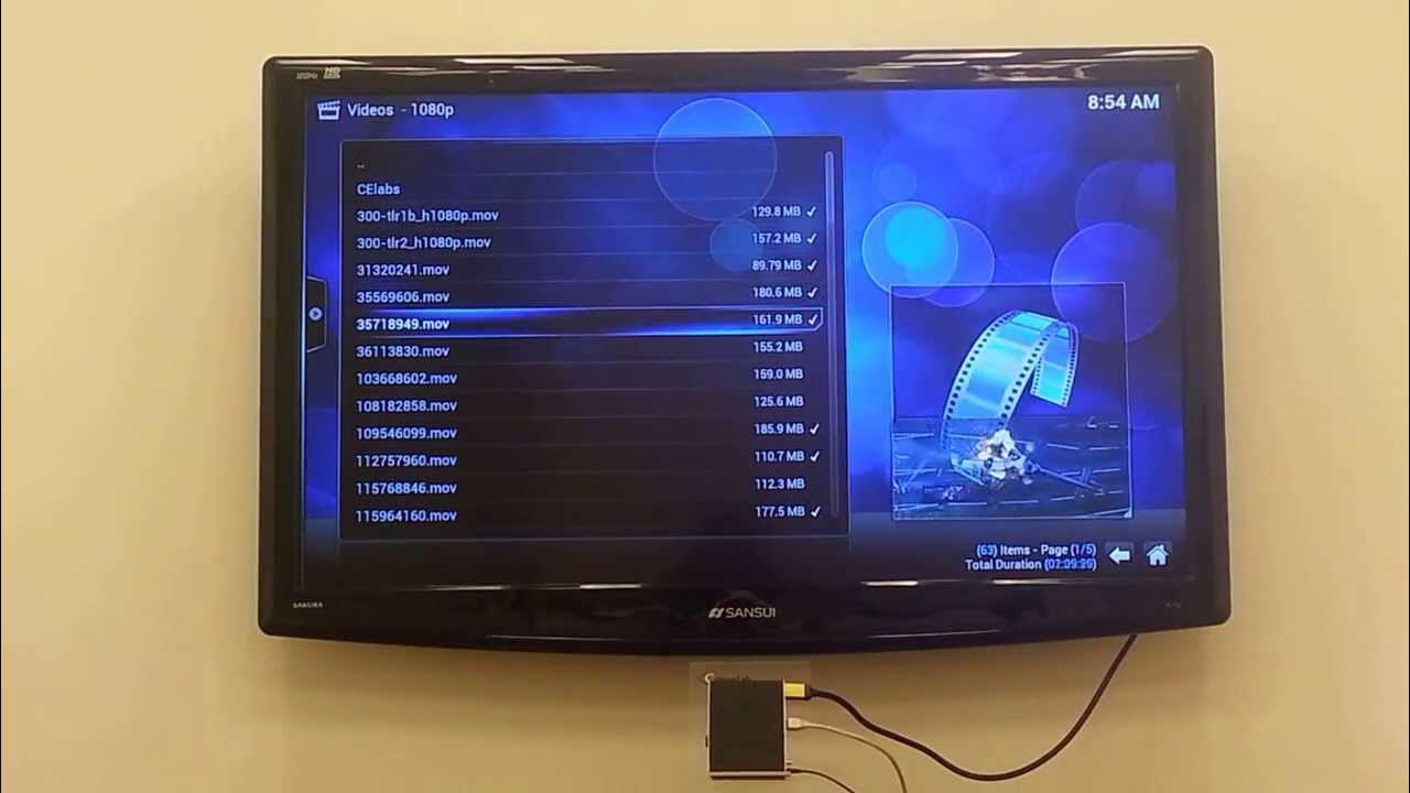 Xbmc gui on utilite youtube
