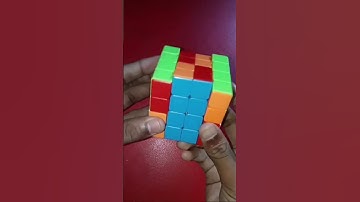 cube pattern in 4x4 cube #cuberdeep #cubepattern #rubikscube #cubber #geometricpattern.  #shorts