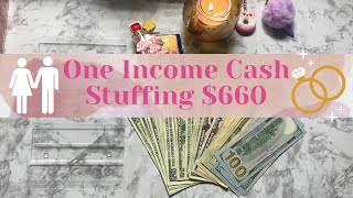 $660 Cash Stuffing Envelopes Cash Stuffing for Beginners Budgeting Savings Low Income Cash Stuffing