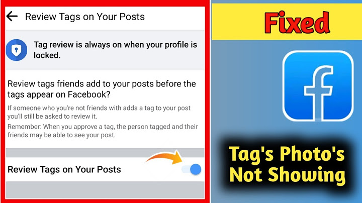 How to see tagged posts of someone on facebook 2022