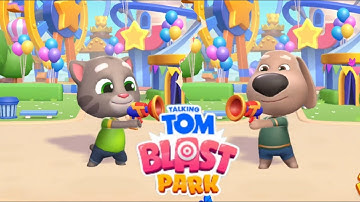 Tom Blast Park - Talking Tom Blast Park Gameplay Android 2024 - Game Dede