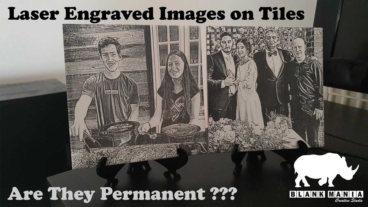 Laser Engraved Ceramic Tiles Is It Permanent ??? YouTube
