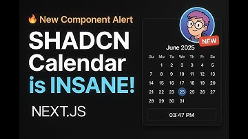 Shadcn just dropped a powerful new component 🔥