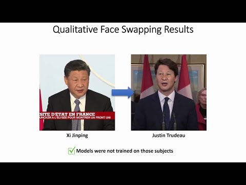 [ICCV 2019] FSGAN: Subject Agnostic Face Swapping and Reenactment