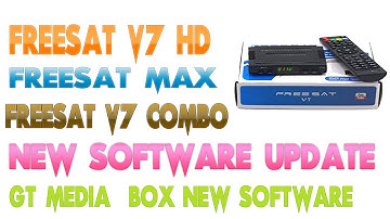 Freesat v7 hd  freesat max  Freesat V7 Combo new Software update