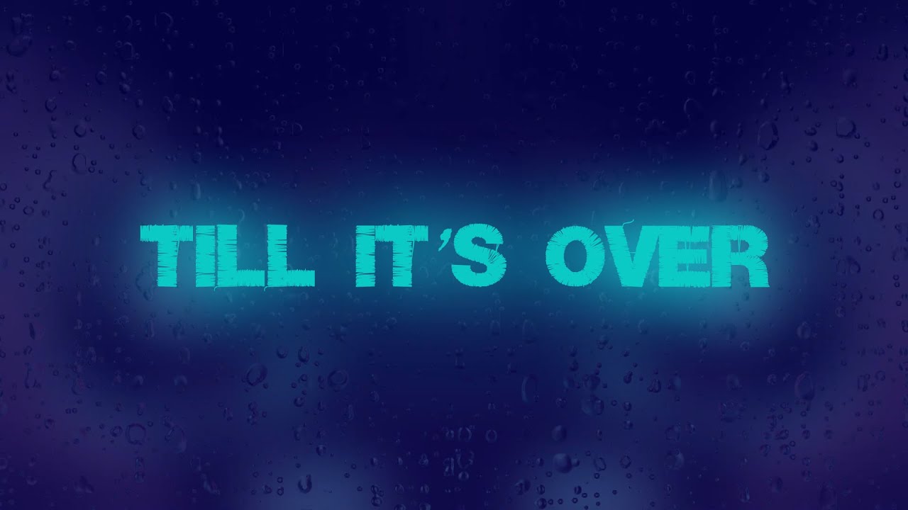 It s over blue. It s over blue