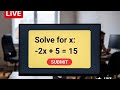 Live Math Quiz #quiz #trending
